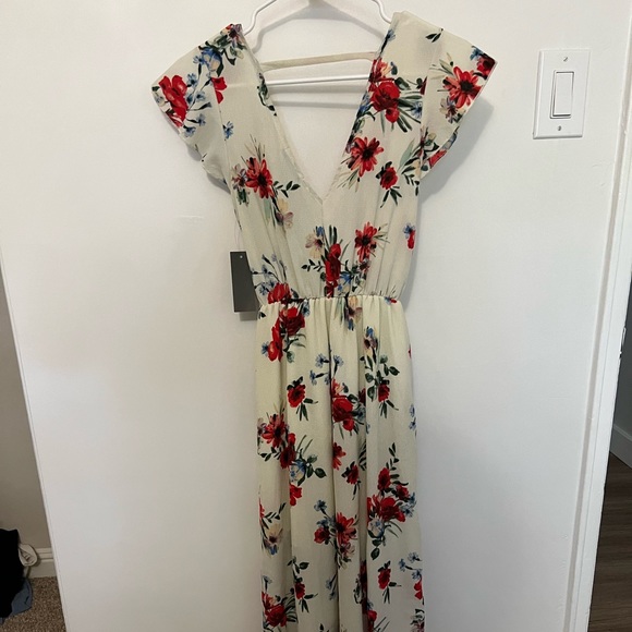 Women’s floral ruffle dress - Picture 2 of 6